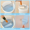 CraftyDream Paint Roller Grid 3 Pack 4 Sided Metal Paint
