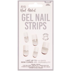 Ardell Nail Addict Gel Nail Strips - Honey Mooning, Cures with LED/UV Lamp, 1-pack