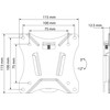 SCHWAIGER 9352 TV Wall Mount for Displays 13-29 Inches up