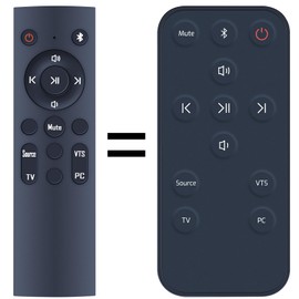 TCNOUMT Remote Control Replacement Compatible with OXS Thunder Lite PC Gaming TV Soundbar