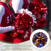 YELARXI Metallic Cheerleading Pom Poms Cheer Pompoms, 12 Inch with