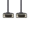 NEDIS DVI Cable, DVI-I 24+5-pin Male-DVI-I 24+5-pin Male, Black, 2.0