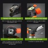 Gas Torch Blow Torch Butane Torch with Adjustable Flame For