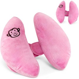 Reposacabezas de Viaje Ajustable para Bebés, Paquete de 2, Rosa
