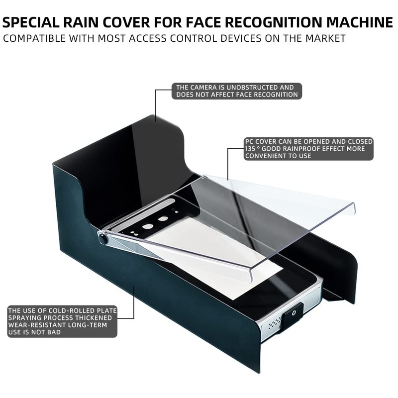 Video Doorbell Intercom Rain Protection Cold Rolled Steel Compatible with