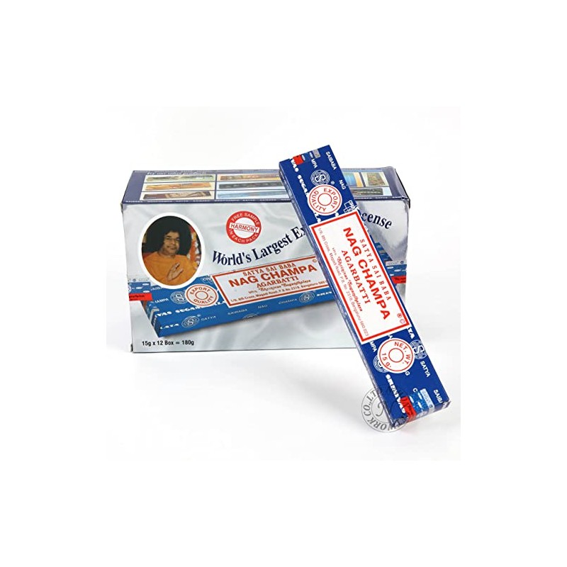 Saiba Banag Champa, 0.5 oz (15 g), Set of 12