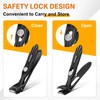 Nail Clippers for Thick Nails Seniors, DRMODE Angled Head Ergonomic