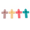 4Pcs Silicone Baby Teether Toy Infant Teething Relief Molar Soothe