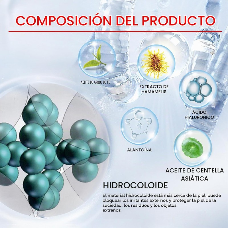 Parches para Espinillas y Acné, para Piel Grasa Mixta o
