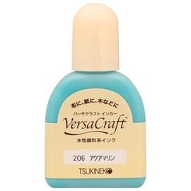 Tsukineko VK-000R #206 Versacraft Ink Refill Ink Water-Based Pigment 0.7 fl oz (20 ml)