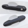 Zacxoxsr Upgraded No Adhesive Snap-on Car Door Handle Cover Protector