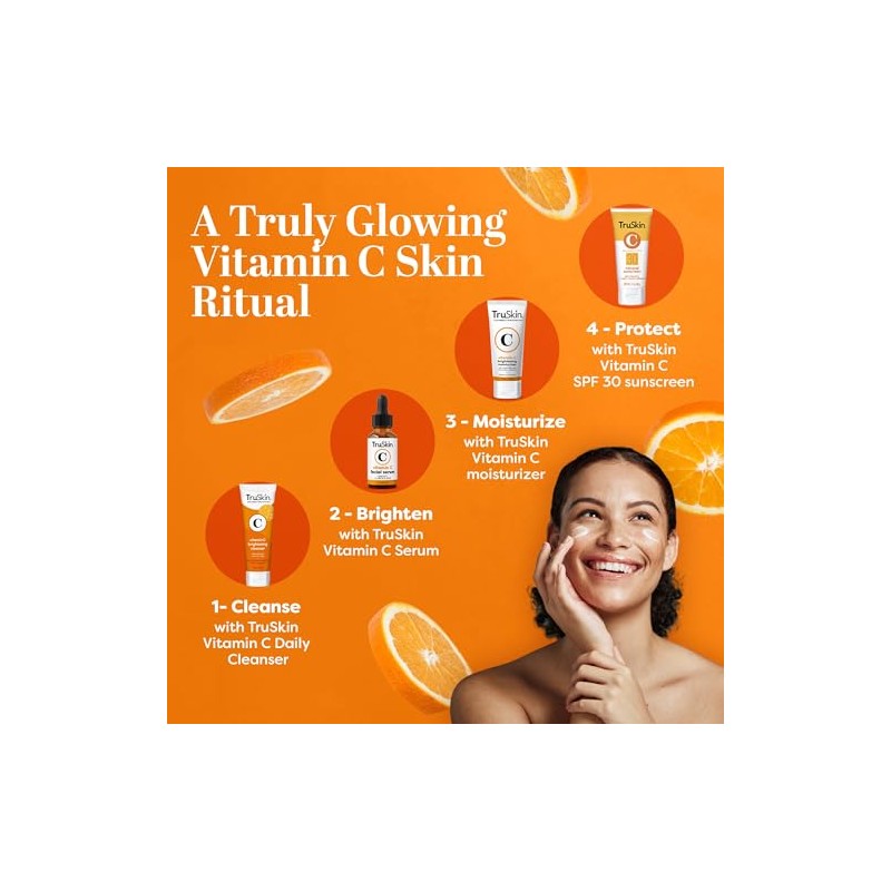 BEST Vitamin C Moisturizer Cream for Face - [BIG 4-OZ]