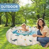 40" Extra Large Inflatable Baby Pool, Portable Toddler Bathtub, Small