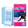 Loofy Puppy Pads 24x24, 50 Count Dog Pee Pads, Leak-Proof