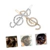 Mikinona Elegant Rhinestone Hair Pins for Women Flat Hair Pins