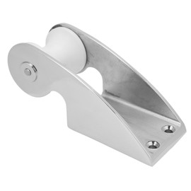 Boat Bow Anchor Roller Bracket Nylon Pulleys Anti Slip Rubber Pad Wear Resistant Boat Anchor Roller for Yachts Boats