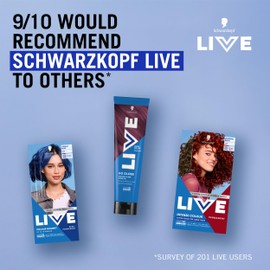 Schwarzkopf LIVE Go Gloss Onyx, Colour & Care Hair Glossing for Instant Glossy Hair, with HaptiQ Anti-Damage System, Up to 8 Washes