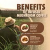 Sollo Infused Instant Mushroom Coffee Sticks, Memory & Clarity Support,