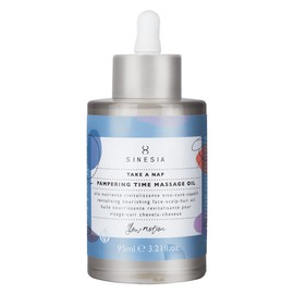 Sinesia | Take A Nap Pampering Time Massage Oil (3.2 oz) | Antioxidant, Hydrating Hair & Facial Treatment | Antioxidant Natural Scalp Oil for Face & Hair | with Jojoba, Olive, and Macadamia Oil