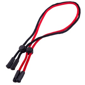 Remaldi Glasses Neck Chain Optical Cord Safety Strap Specs Clyde Red/Black - Pack of 2