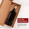 Melted Wine Bottle Serving Boards - Decorative Rectangle Serving Trays