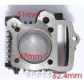 FANCY SCOOTERS Baja Dirt Runner DR70, DirtBike Cylinder Piston Top End Kit