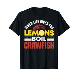 Crawfish Boiler Lobster Trap Louisiana Crawfish Cooker T-Shirt