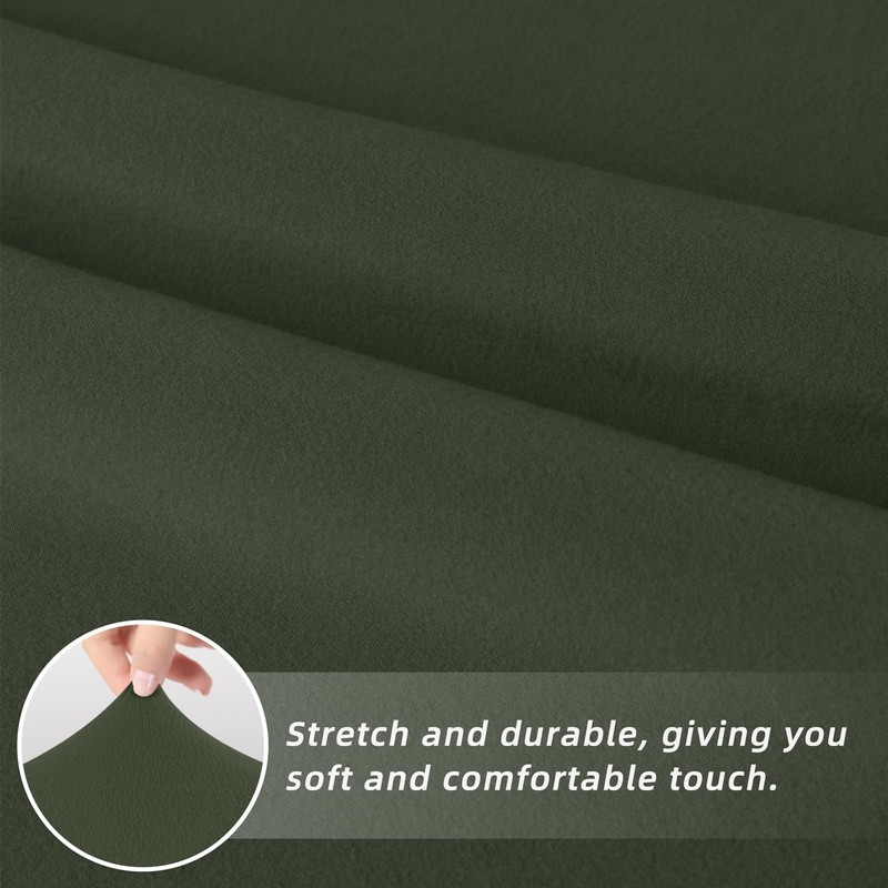 Easy-Going Dining Chair Covers Stretch Dining Room Chair Covers Set
