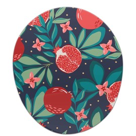 Bonamaison, Ergonomisches Mauspad mit Handgelenkauflage, Digital Bedruckt Mauspad Anti-Sehnenscheide Probleme, rutschfeste Unterseite, für Büro und Zuhause, Größe: 20x23 cm