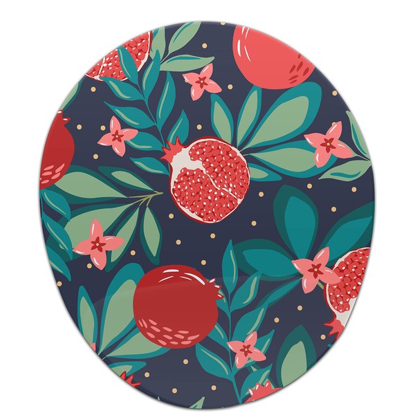 Bonamaison, Ergonomisches Mauspad mit Handgelenkauflage, Digital Bedruckt Mauspad Anti-Sehnenscheide Probleme,