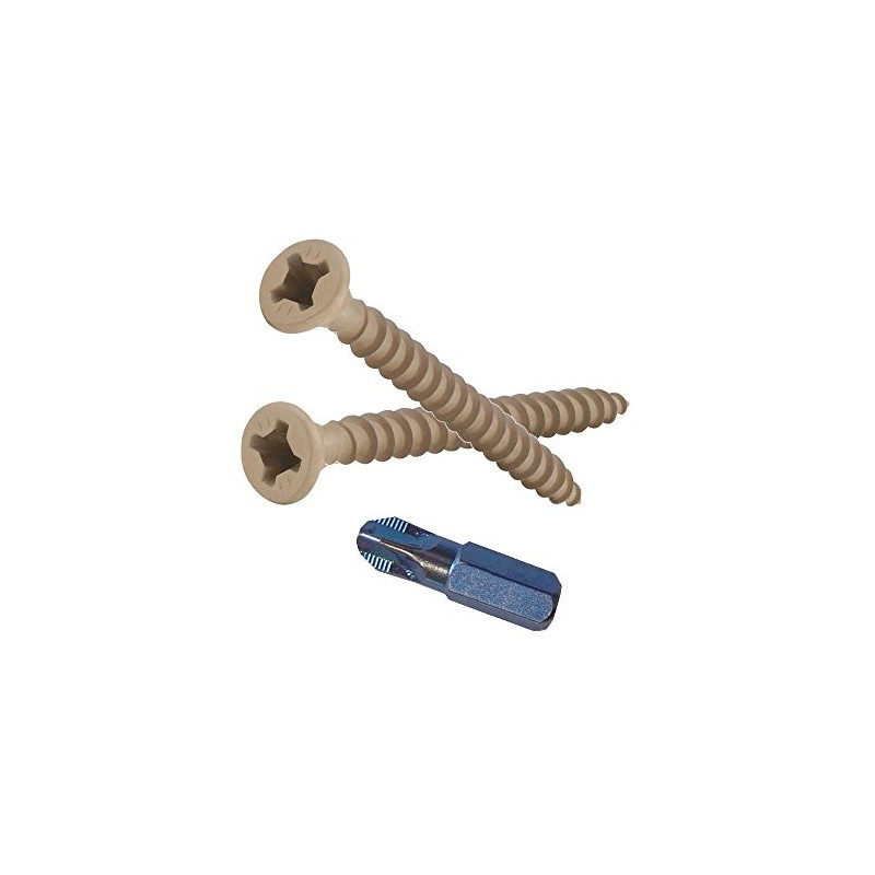 5# 9x2" Tan Deck Screws