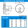Stahlia Knurled Nut M6 Stainless Steel V2A High Shape 4
