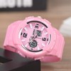 SMAEL Waterproof Digital Analog Dual Display Watch Round Electronic Quartz