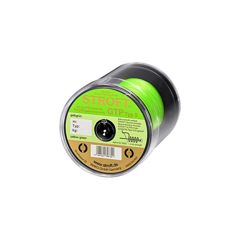 WAKU STROFT GTP S Type 2 Yellow Green 150 m