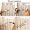 COCIVIVRE 2 Pack Curtain Holdbacks Wall Mounted Curtain Tiebacks Hooks