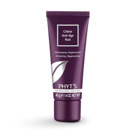 Phyts Crema de noche antienvejecimiento - Hidratante facial con cera de abejas y aceite de avellana - Reduce los signos de fatiga - Crema de noche reg