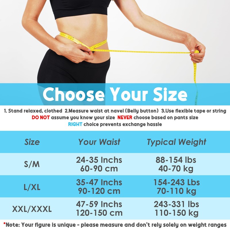 BEBSR Back Brace for Men and Women, Adjustable Lumbar Support