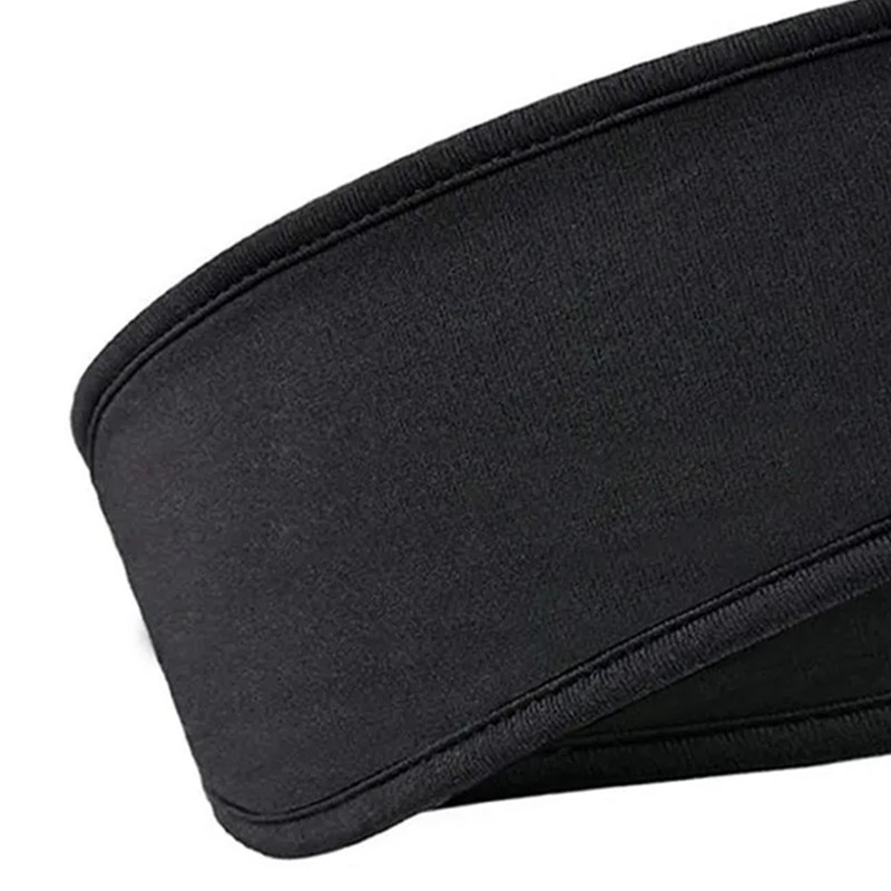 Bluetooth Sports Headband Wireless Sleep Headphones Exercise Music Headband Black