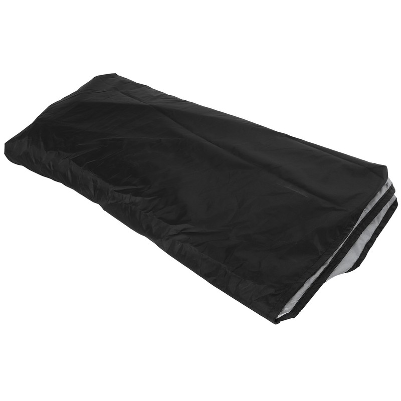 Black UShape Sofa Cover DustProof Waterproof Outdoor Furniture Protective Cover