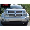 312 Motoring fits 2010-2011 Dodge Nitro Chrome Trim for Grille
