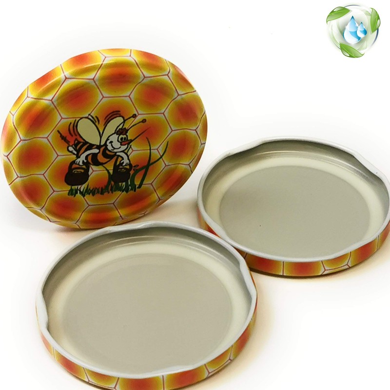 Kerafactum Screw Lids for Jam Jars Small 10 Lids for