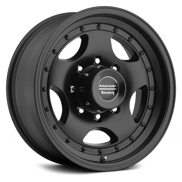 American Racing AR23 1PC Wheel 15x7 (-6, 5x127, 83.06) Black