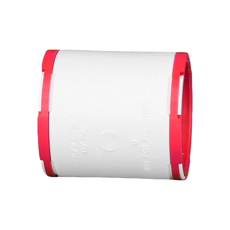 CHARLOTTE PIPE 1 1/2 CONNECTITE COUPLING DWV (DRAIN, WASTE AND