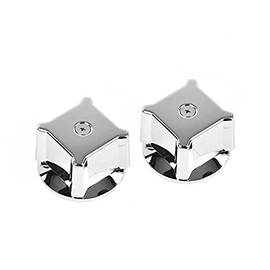 URREA KG Juego de Manerales Grandes King con Chapetón, Acabado Cromo