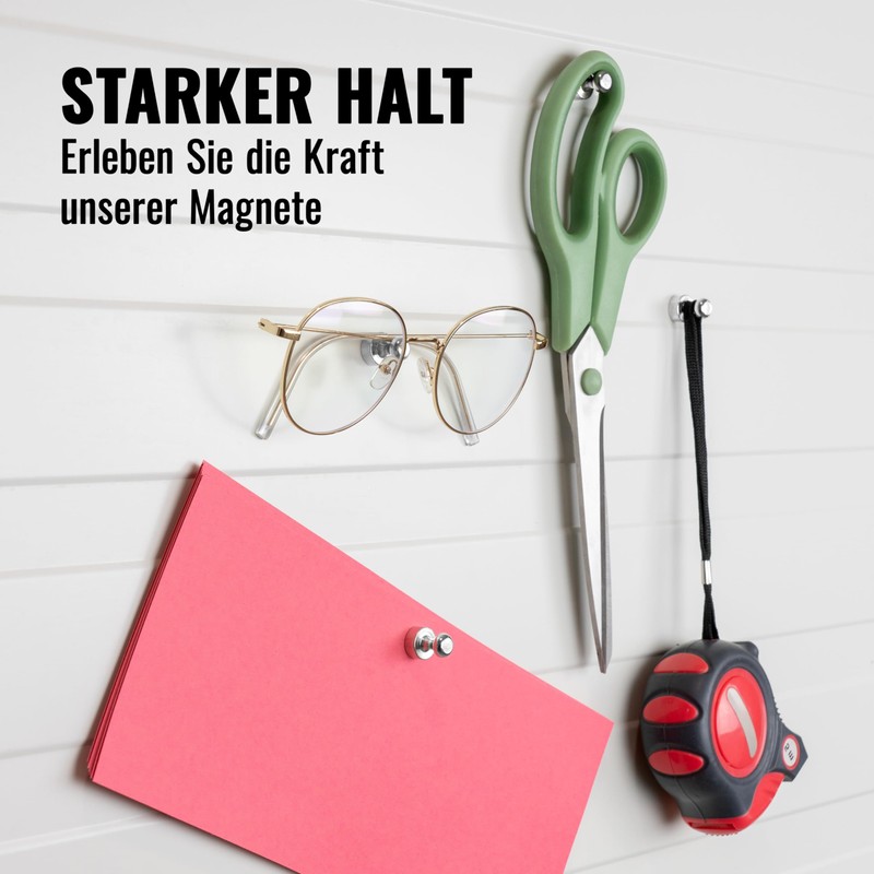 Poppstar 18 Cone Magnets (12 x 16 mm, Strong, 3