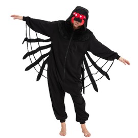 YUTCOTC Adult Spider Onesie Pajamas,Spider Costume animal Costume