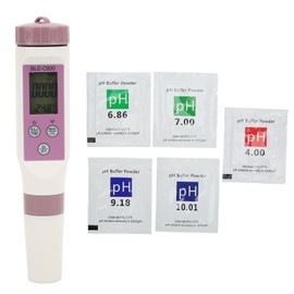 Water Quality Test Pen 7 in 1 Multi Function Mobile Phone Connection Salinity EC Temperature Tester with PH Test Powder