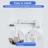 Spalivivre Bidet attachment, bidet attachment for toilet, double nozzles, water