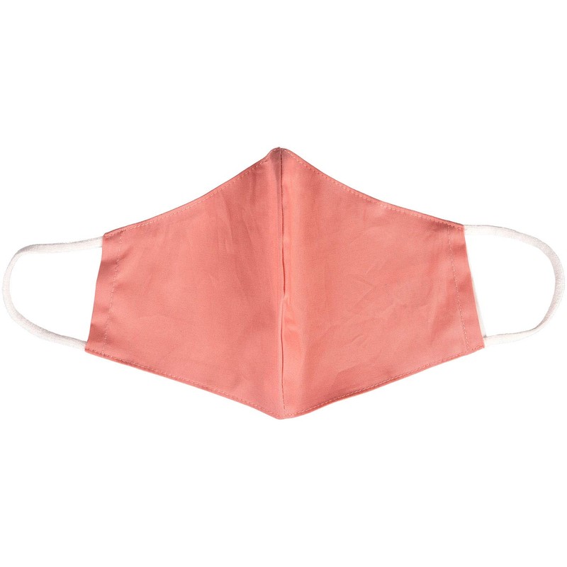 styleBREAKER Unisex Cotton Fabric Mask, Plain, Double Layer, Reusable, Washable,
