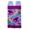 Catheter Leg Bag Holder. Cover. Floral Pattern.